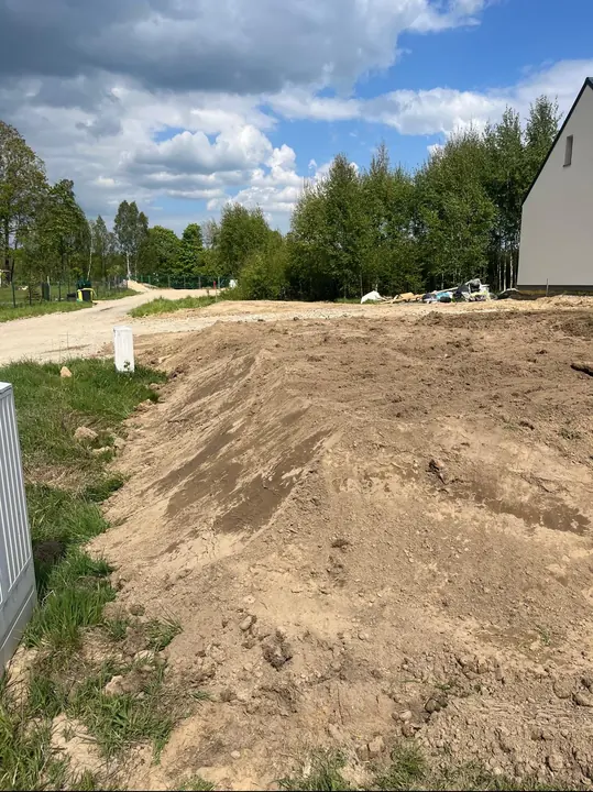 Profilowanie terenu przy domu